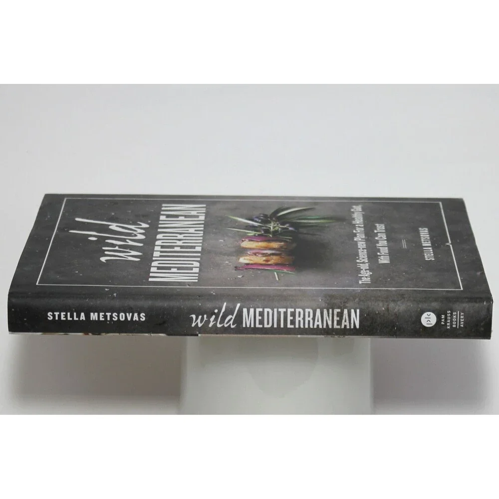 WILD MEDITERRANEAN New Plan for Healthy Gut, Stella Metsovas 2017 HC/DJ Cookbook